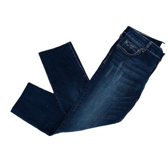 Kut from the Kloth Denim - KUT From The Kloth Women's Straight Leg Catherine Boyfriend Jeans Size 6 Raw Hem